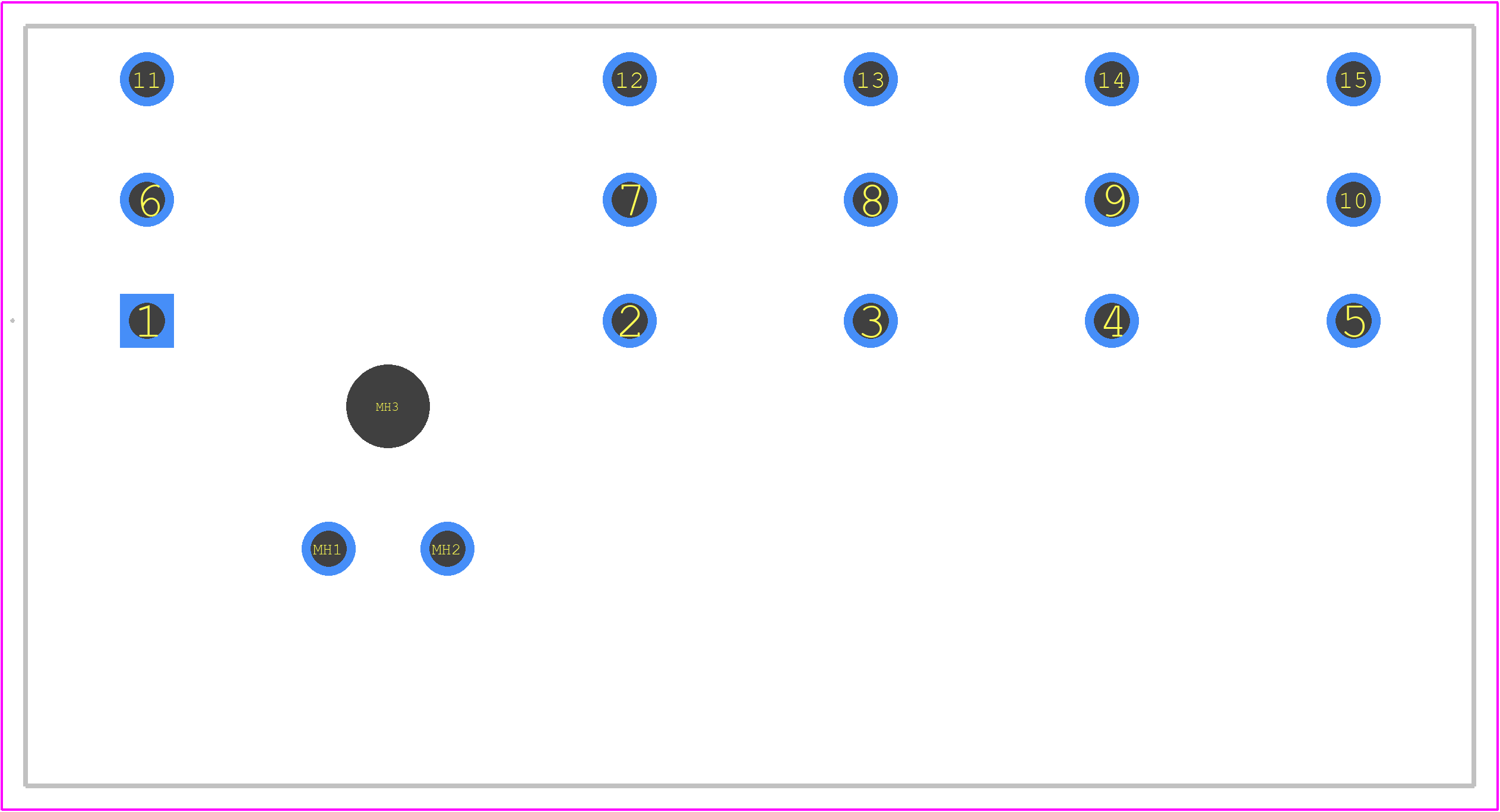 2597200000 - Weidmüller PCB footprint - Other - Other - 2597200000