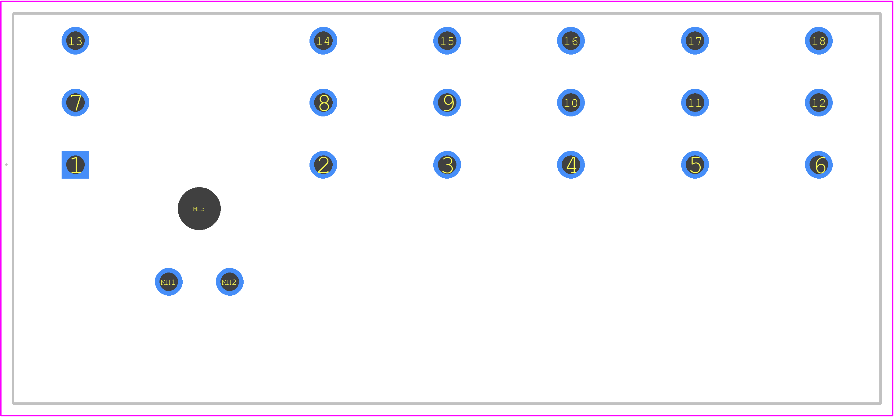 2597210000 - Weidmüller PCB footprint - Other - Other - 2597210000
