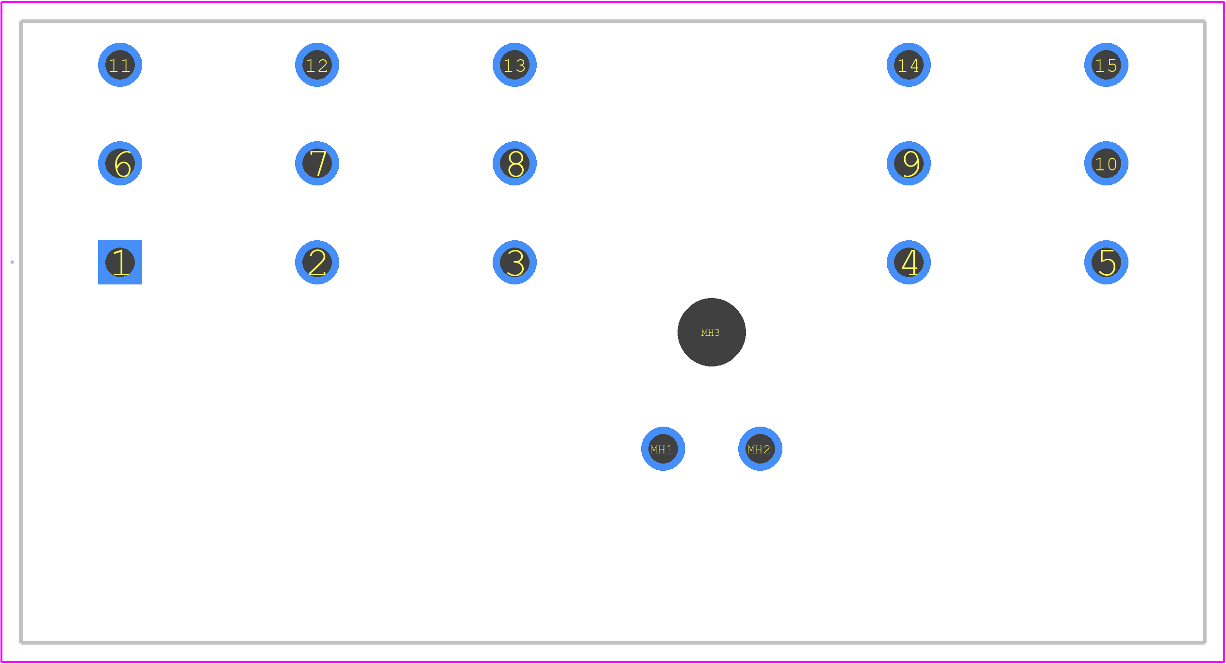 2597240000 - Weidmüller PCB footprint - Other - Other - 2597240000