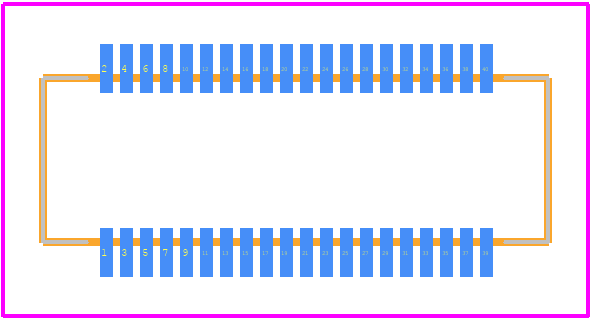 0541020404 - Molex PCB footprint - Other - Other - 0541020404-1