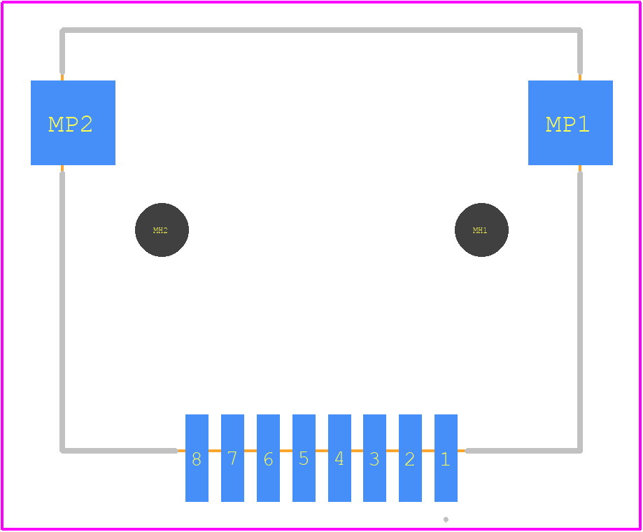 2-1734858-3 - TE Connectivity PCB footprint - Other - Other - 2-1734858-3-2