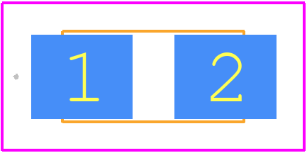 D1MPAC2512G0M50FA-T3 - Thin Film Technology Corp. PCB footprint - Other - Other - D1MPAC2512G0M50FA-T3