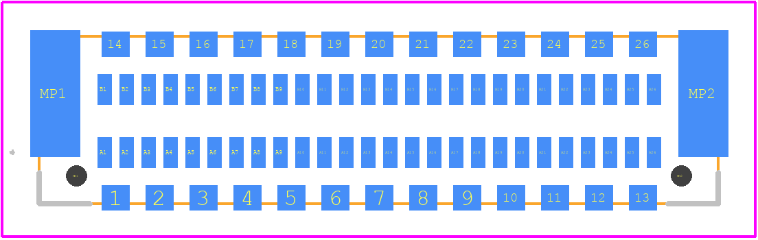 1154122 - Phoenix Contact PCB footprint - Other - Other - 1154122-1