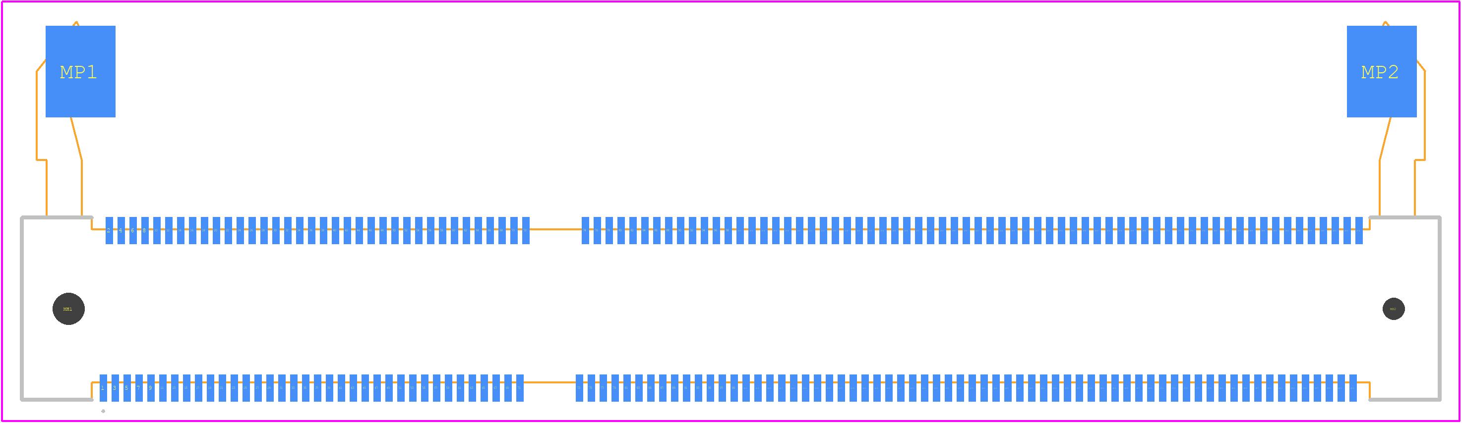 122A-52A00 - ATTEND PCB footprint - Other - Other - 122A-52A00-3