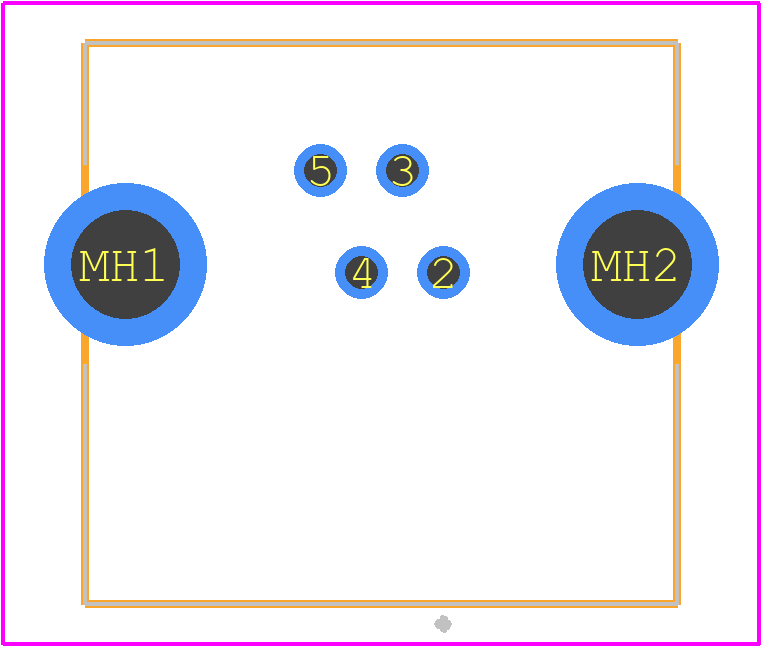 TM5RJ3-64(50) - Hirose PCB footprint - Other - Other - TM5RJ3-64(50)-2