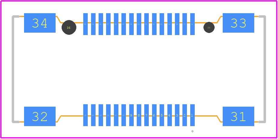 MA01F030VABBR300 - JAE PCB footprint - Other - Other - MA01F030VABBR300-4