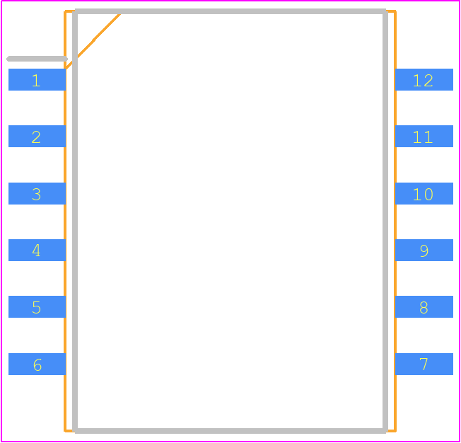 HM2171HLT - Pulse Electronics PCB footprint - Small Outline Packages - Small Outline Packages - 14.81x11.68x4.88mm