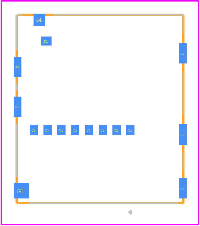 DM3ND-SF-PEJ(800) - Hirose PCB footprint - Other - Other - DM3ND-SF-PEJ(800)-3