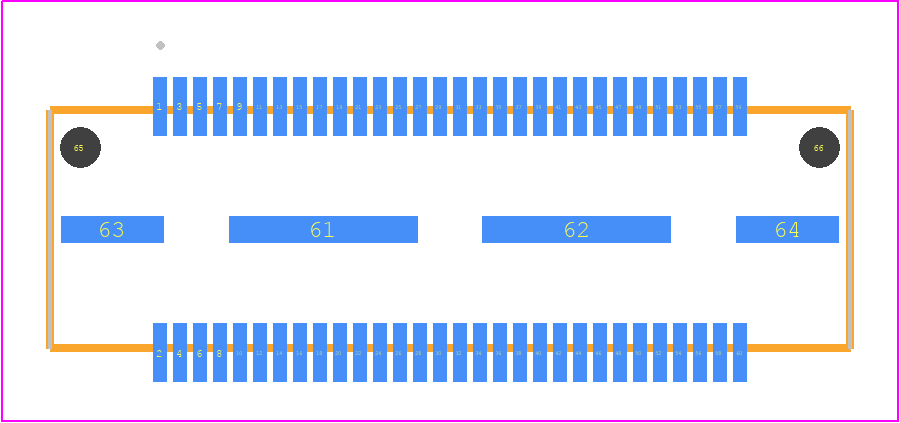 QTH-030-04-H-D-A-K-TR - SAMTEC PCB footprint - Other - Other - QTH-030-XX-Y-D-A-K-TR