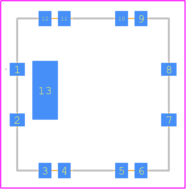 SCTX2-93-2W+ - Mini-Circuits PCB footprint - Other - Other - SCTX2-93-2W+-2