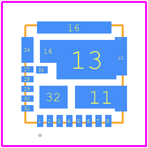 FDMF3035 - onsemi PCB footprint - Other - Other - FDMF3035-3