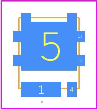 NVMFWS0D5N04XMT1G - onsemi PCB footprint - Other - Other - DFNW5 5x6, FULL−CUT SO8FL WF CASE 507BD  ISSUE O