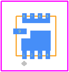 IQE030N06NM5CGATMA1 - Infineon PCB footprint - Other - Other - PG-TTFN-9-1_2023