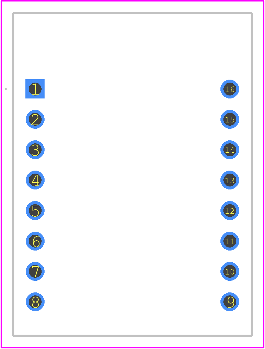 LAMBDA68-8D - RF SOLUTIONS PCB footprint - Other - Other - LAMBDA68-8D-3