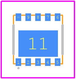 NCP51530AMNTWG - onsemi PCB footprint - Other - Other - NCP51530AMNTWG-1