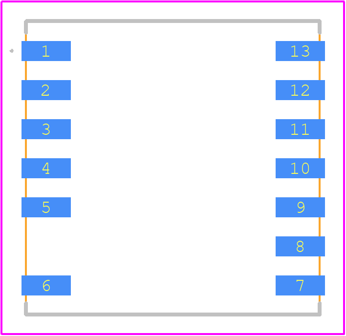 C14210-14 - Hamamatsu PCB footprint - Other - Other - C14210-14-1