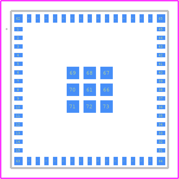 ESP32-S3-MINI-1U-N8 - Espressif Systems PCB footprint - Other - Other - 15.4mmx15.4mmx2.40mm