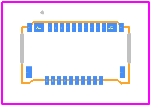 FFA2-22A-R21A-B-3H - DDK PCB footprint - Other - Other - FFA2-22A-R21A-B-3H-6