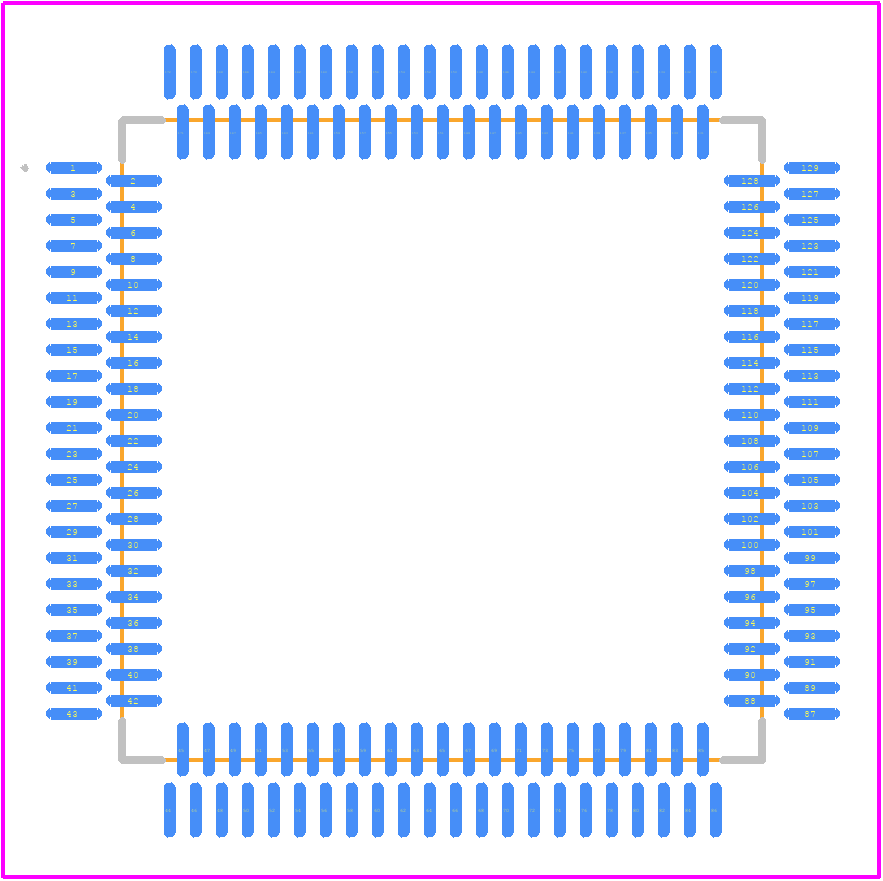 S32K312NHT0VPBST - NXP PCB footprint - Other - Other -  SOT1940-1
