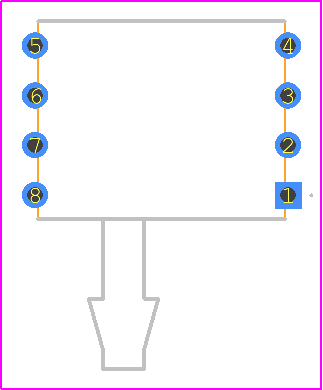4525DO-SS3BS015VPF - TE Connectivity PCB footprint - Other - Other - 4525DO-SS3BS015VPF-3