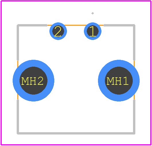 1445088-2 - TE Connectivity PCB footprint - Other - Other - 1445088-2-1