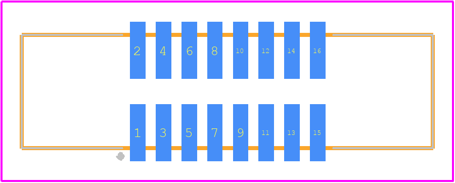 ESHF-108-01-F-D-SM - SAMTEC PCB footprint - Other - Other - ESHF-108-01-F-D-SM-4