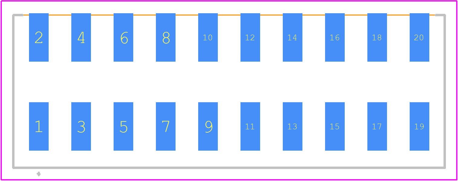 1473410000 - Weidmüller PCB footprint - Other - Other - 1473410000-2