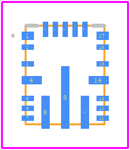 LM53635NQRNLTQ1 - Texas Instruments PCB footprint - Other - Other - RNL0022B