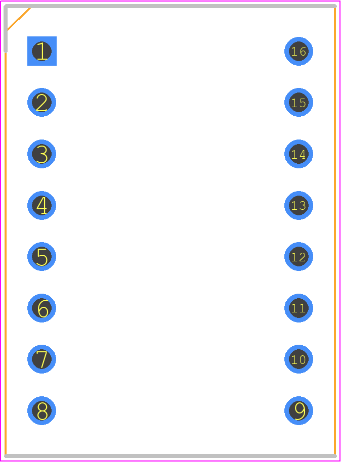 LTD-482PC - Lite-On PCB footprint - Dual-In-Line Sockets - Dual-In-Line Sockets - 22mmx16mmx8.1mm