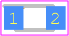 SS120HL-TP - MCC PCB footprint - Small Outline Diode Flat Lead - Small Outline Diode Flat Lead - SOD-323HL