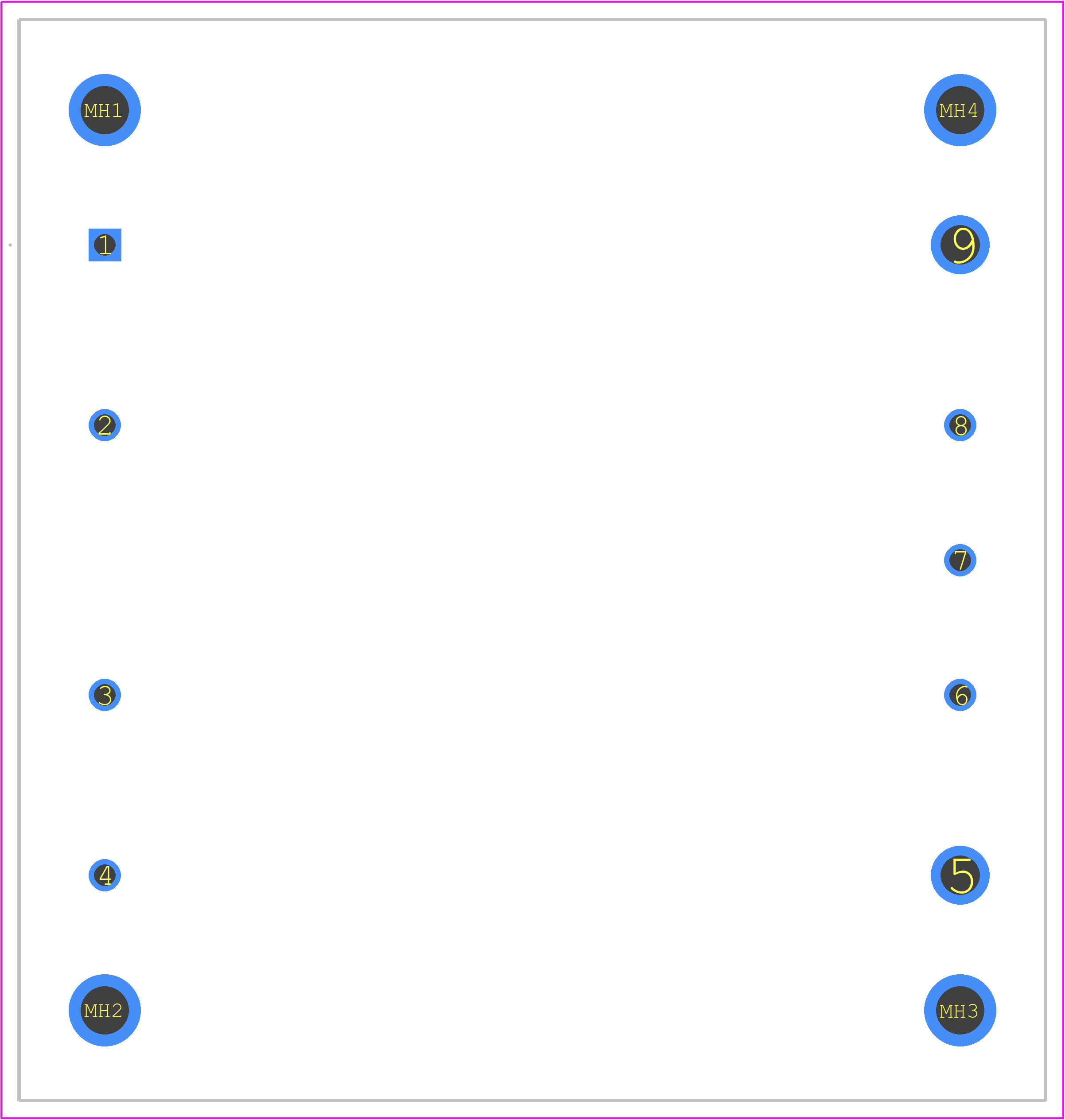 VHB75W-Q24-S24 - CUI Inc. PCB footprint - Other - Other - VHB75W-Q24-S24-1