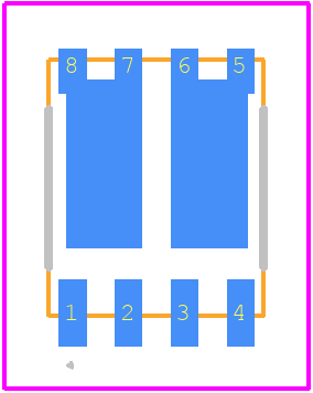 DMTH6015LPDWQ-13 - Diodes Incorporated PCB footprint - Other - Other - PowerDI5060-8/SWP(Type UXD)