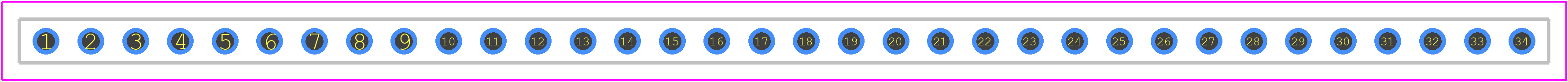 BLG1X34 - Econ Connect PCB footprint - Other - Other - BLG1X34