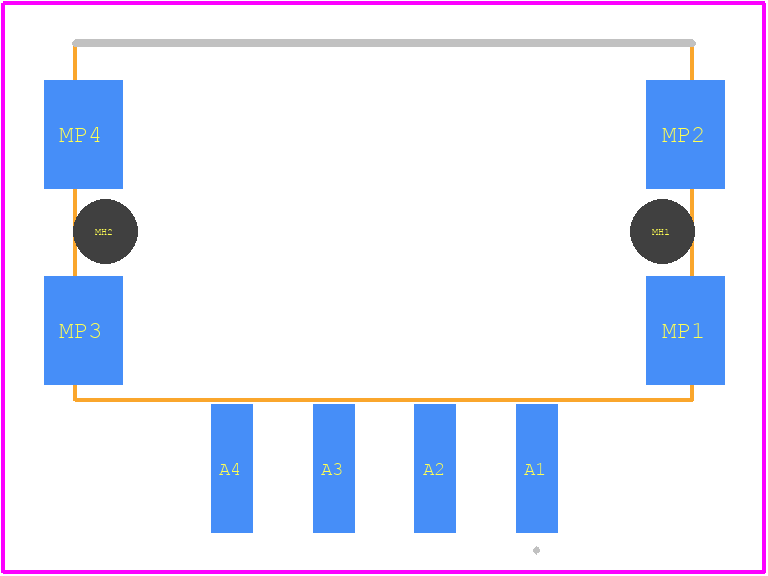 384474 - TE Connectivity PCB footprint - Other - Other - 384474-1