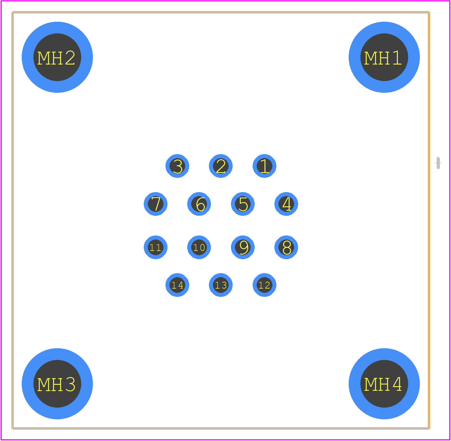 1-213825-7 - TE Connectivity PCB footprint - Other - Other - 1-213825-7-2