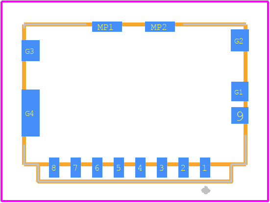 2199303-2 - TE Connectivity PCB footprint - Other - Other - 2199303-2-3