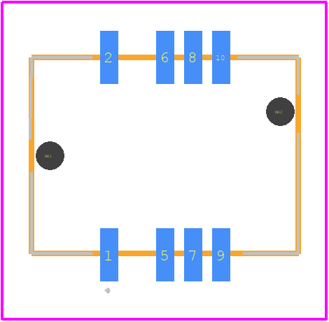 MEC1-105-02-L-D-A-K-TR - SAMTEC PCB footprint - Other - Other - MEC1-105-02-L-D-A-K-TR-1