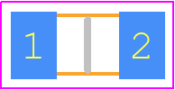LRC-LR1206-01-R200-F - TT Electronics PCB footprint - Resistor Chip - Resistor Chip - LRC-LR1206-01-R200-F