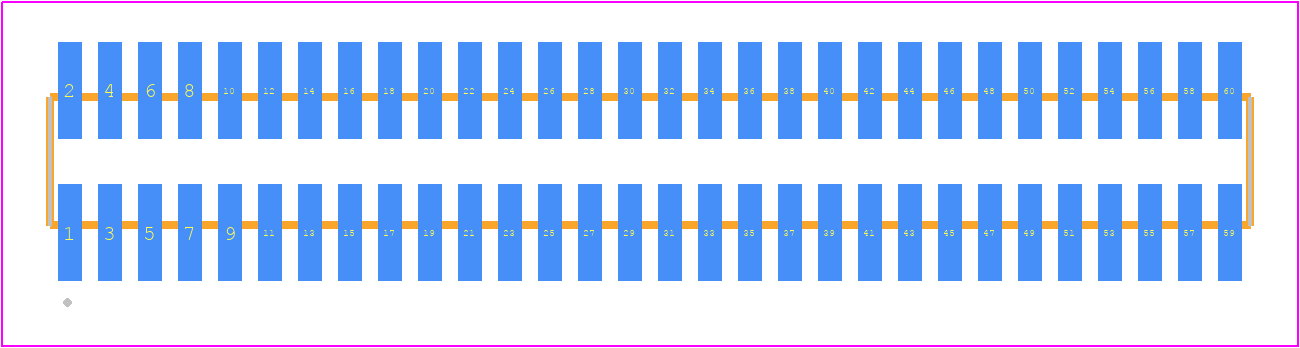 FTMH-130-02-L-DV - SAMTEC PCB footprint - Other - Other - FTMH-130-02-XX-DV