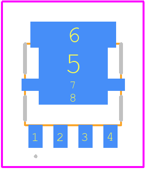 NVMYS1D3N04CTWG - onsemi PCB footprint - Other - Other - NVMYS1D3N04CTWG-2