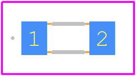 ZMM5265B-7 - Diodes Incorporated PCB footprint - Other - Other - MiniMELF_2023