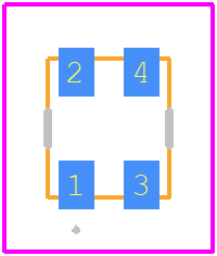 LA E65B-BACA-24-1-Z - ams OSRAM PCB footprint - Other - Other - PLCC-4_2026-1.31