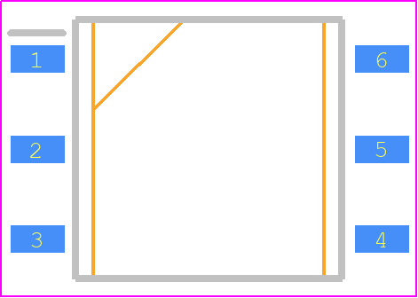 4N35-X017 - Vishay PCB footprint - Small Outline Packages - Small Outline Packages - CNY17-1X007