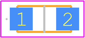 BZG03C43-HM3-08 - Vishay PCB footprint - Other - Other - SMA (DO-214AC)