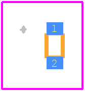 RB511SM-40FHT2R - ROHM Semiconductor PCB footprint - Other - Other - RB511SM-40FHT2R-1