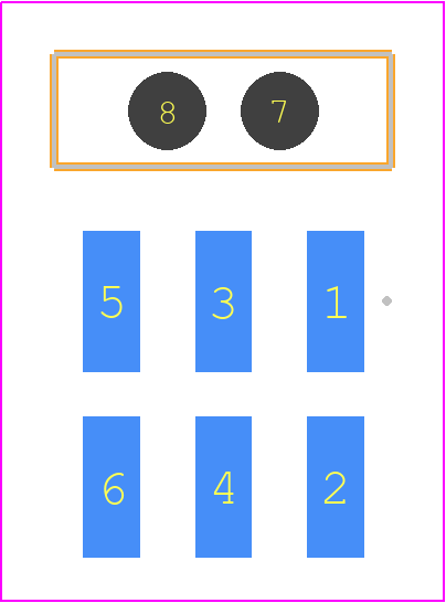 TSM-103-01-T-DH-A-P-TR - SAMTEC PCB footprint - Other - Other - TSM-103-ZZ-YYY-DH-A-P-TR