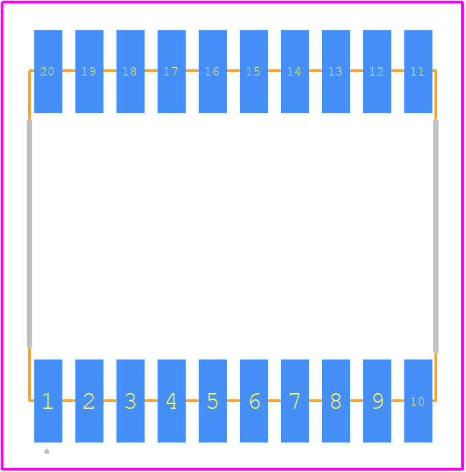 KCDC03-107 - Kingbright PCB footprint - Other - Other - KCDC03-107-1
