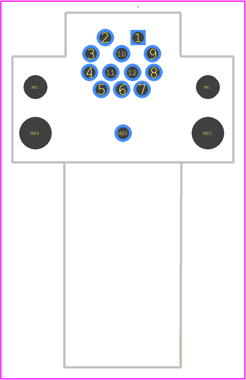 1424198 - Phoenix Contact PCB footprint - Other - Other - 1424198