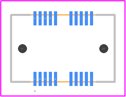 LSH-010-01-G-D-A - SAMTEC PCB footprint - Other - Other - LSH-010-01-G-D-A-1