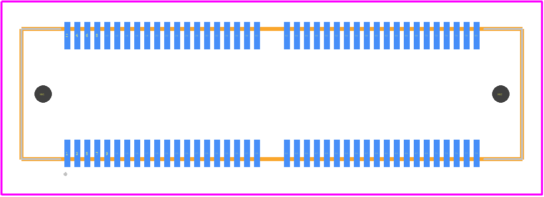 LSH-040-01-G-D-A-K - SAMTEC PCB footprint - Other - Other - LSH-040-01-G-D-A-K-1